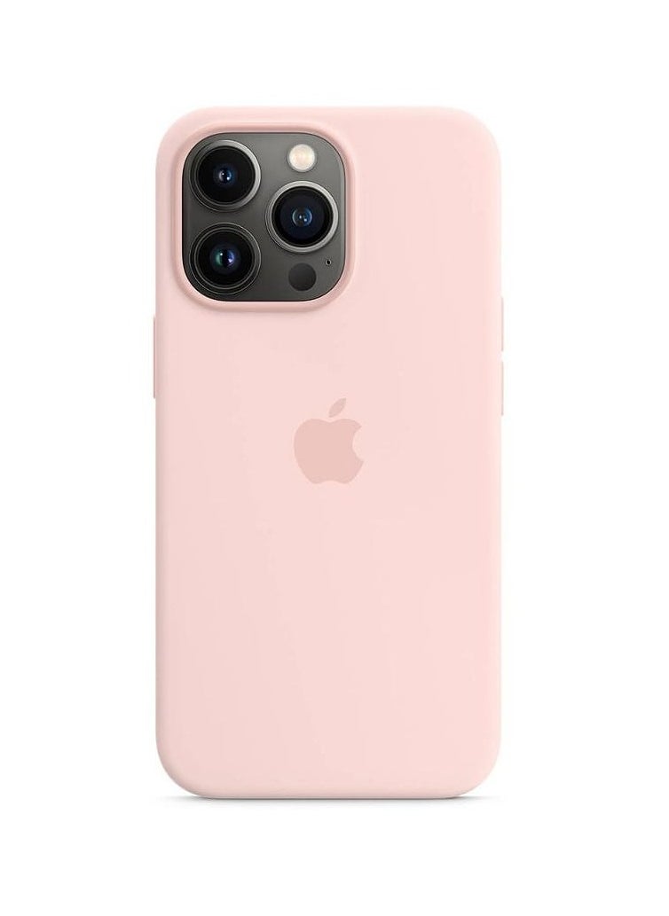 Generic - Silicone Case Cover Full Covered Anti Scratch Shockproof  For Apple iPhone 15 Pro Max (Pink) - Image 1