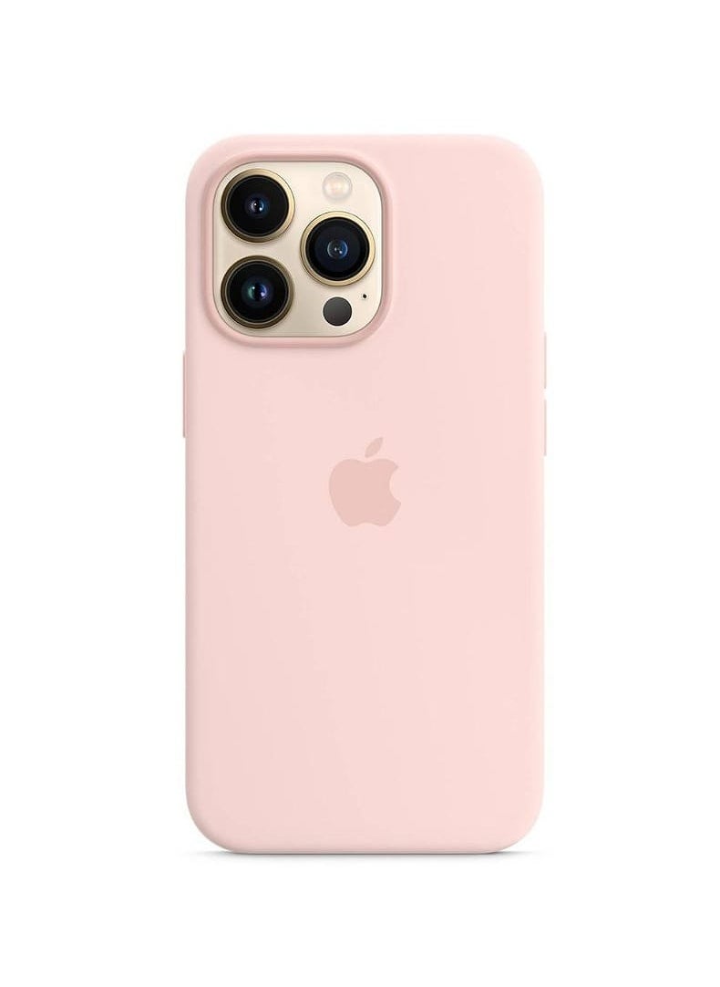 Generic - Silicone Case Cover Full Covered Anti Scratch Shockproof  For Apple iPhone 15 Pro Max (Pink) - Image 1