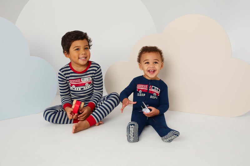 HUGGIES Long Sleeve Pajama 4-Piece Set - Image 2