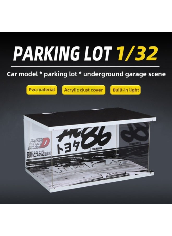 Generic - Adaptation 1:32/car Model Ornaments Car Model Display Scene Simulation Base Dust Cover Wholesale-Color:(Ice And Snow Scene) - Image 1