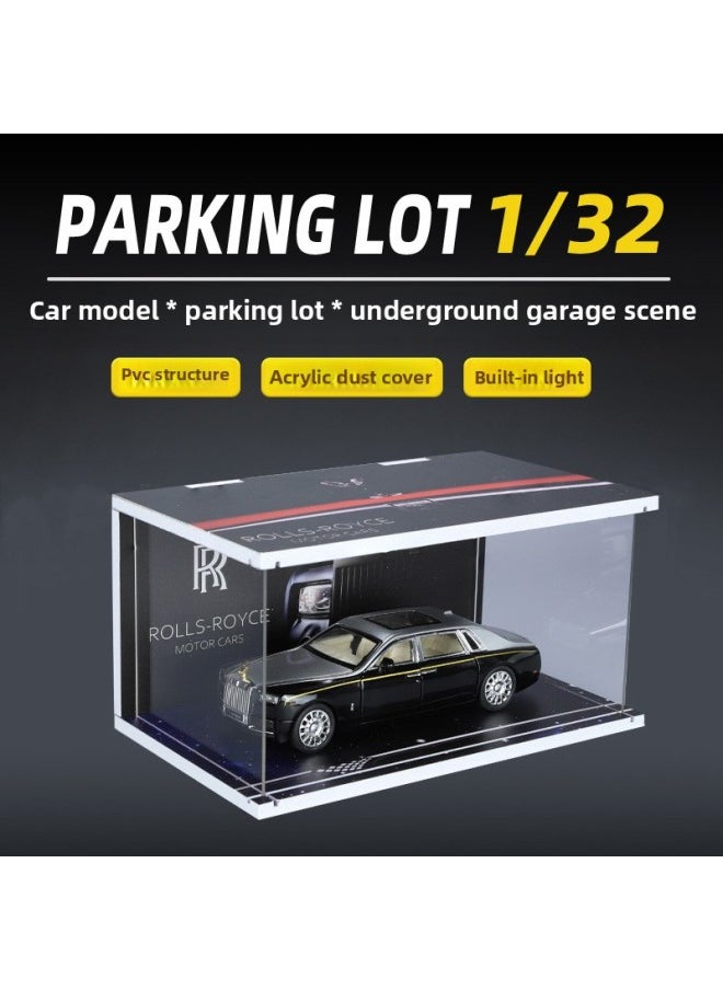 Generic - Adaptation 1:32/car Model Ornaments Car Model Display Scene Simulation Base Dust Cover Wholesale-Color:(Ice And Snow Scene) - Image 1