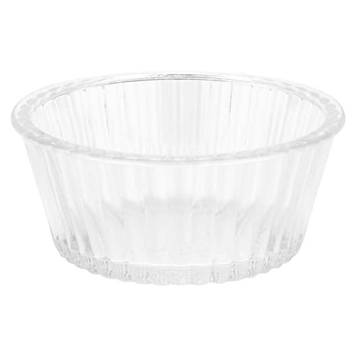 Get G.E.T. ER-404-CL 4 oz. Fluted Ramekin, Break Resistant, San, Clear (Pack of 12) - Image 3