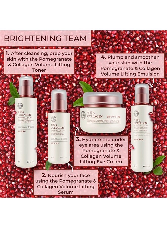 Haryali London Pomegranate & Collagen Volume Lifting Emulsion | Deep Revitalizing Emulsion for Moisture Barrier Strengthening | Plump & Smoothen Your Skin, 4.7 Fl Oz - Image 3