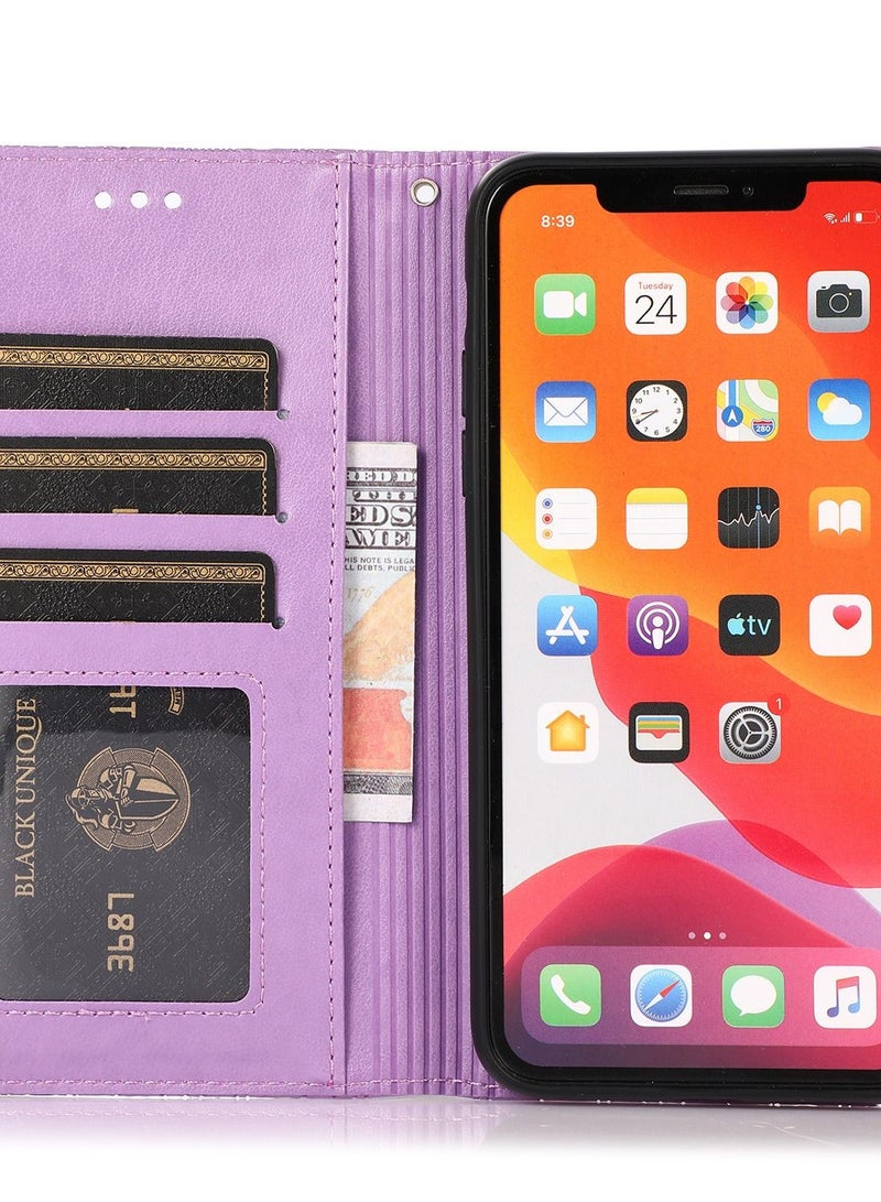 Suitable For IPhone Pressed Flower Wallet  Leather Case - Image 2