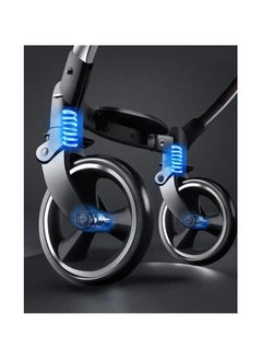 umbrella Stroller Umbrella X9 Baby 4 in 1 Street Stroller and Rocking Car Chair  - Image 4