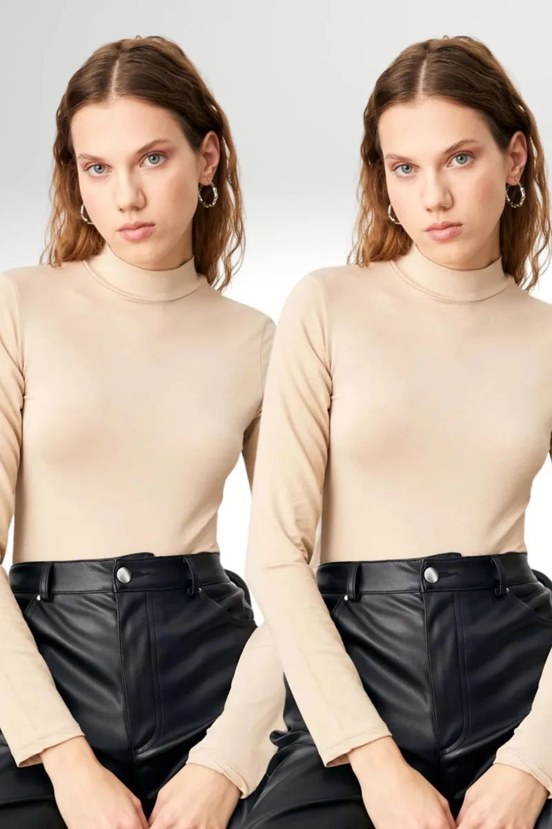 Bipantolon BIPANTOLON Women's 2-Pack Slim Fit Bodysuits