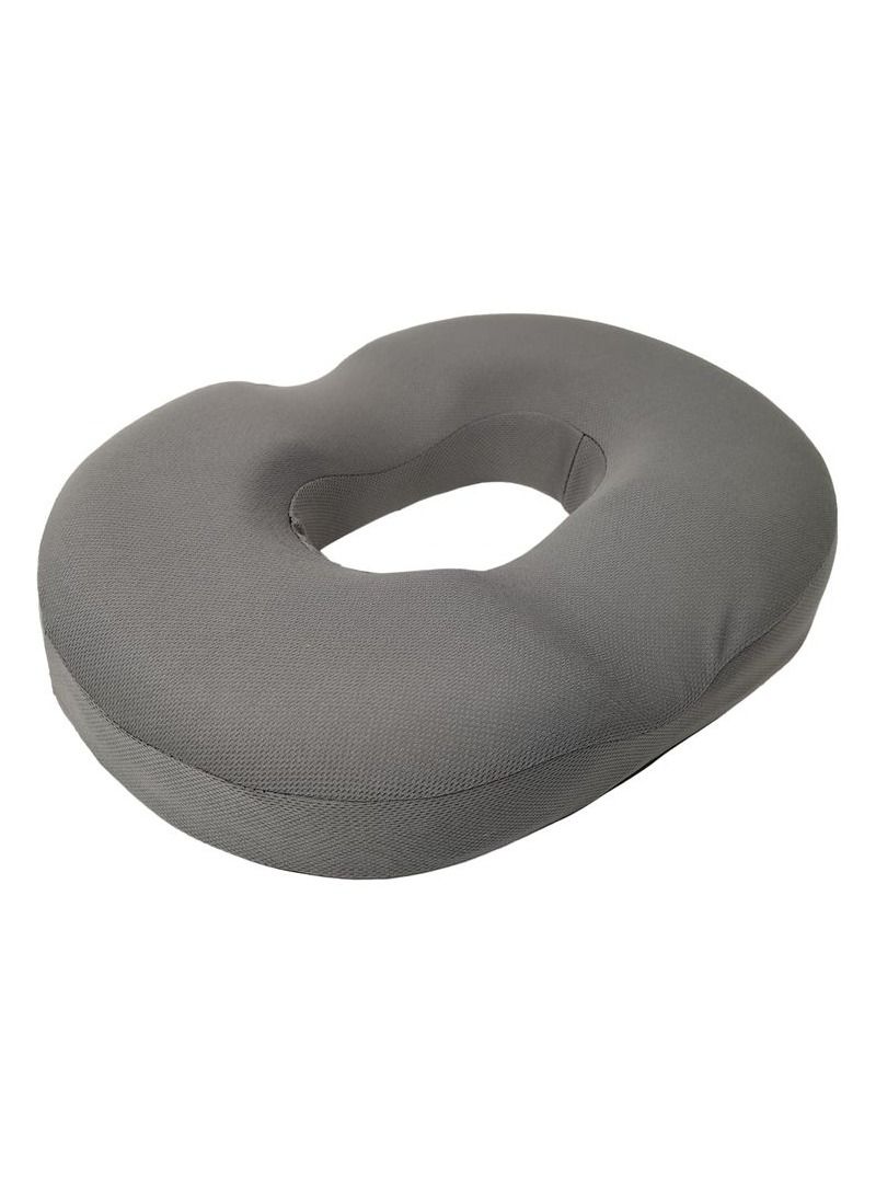 3 اكس ار وسادة المقعد على شكل دونات لكرسي السيارة والمكتب المنزلي ، وسادة من الإسفنج الميموري المحاطة على شكل دونات قطعة واحدة - Image 2