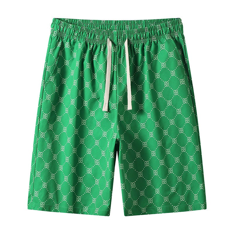 Casual Shorts Men'S Printed Thin Loose 2023 Sports Shorts Fashion Brand All-Match Cropped Pants - Image 3