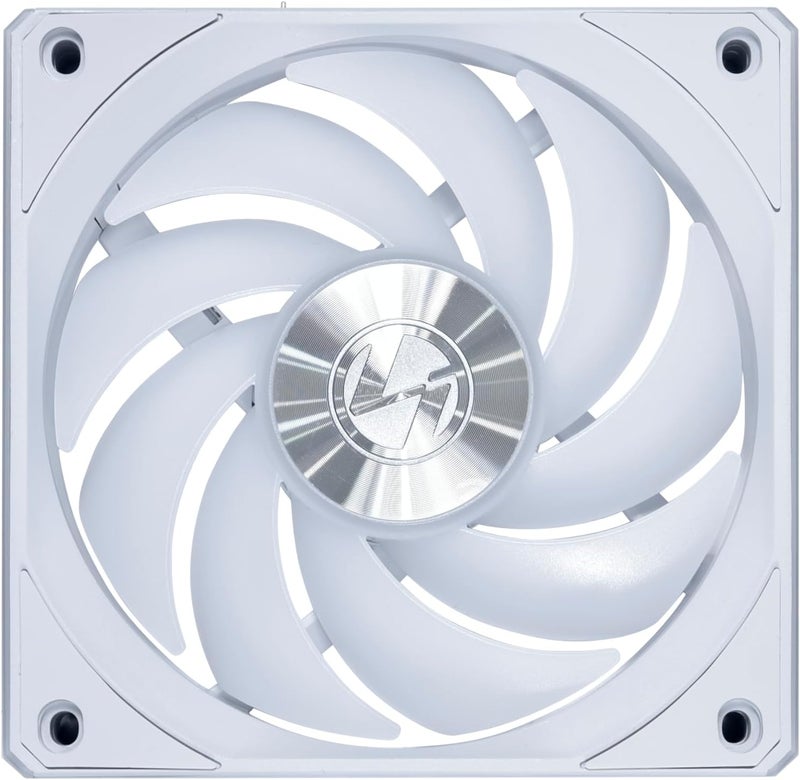 مروحة Lian Li UNI Fan CL120 ARGB PWM - حزمة فردية - إشارة لاسلكية 2.4 جيجا هرتز للتحكم في RGB ومراوح علبة الكمبيوتر - محمل FDB 28 مم - سلسلة ديزي - ضوضاء منخفضة - وحدة تحكم غير مرفقة ومطلوبة - أبيض (12CL1W1W) - Image 2