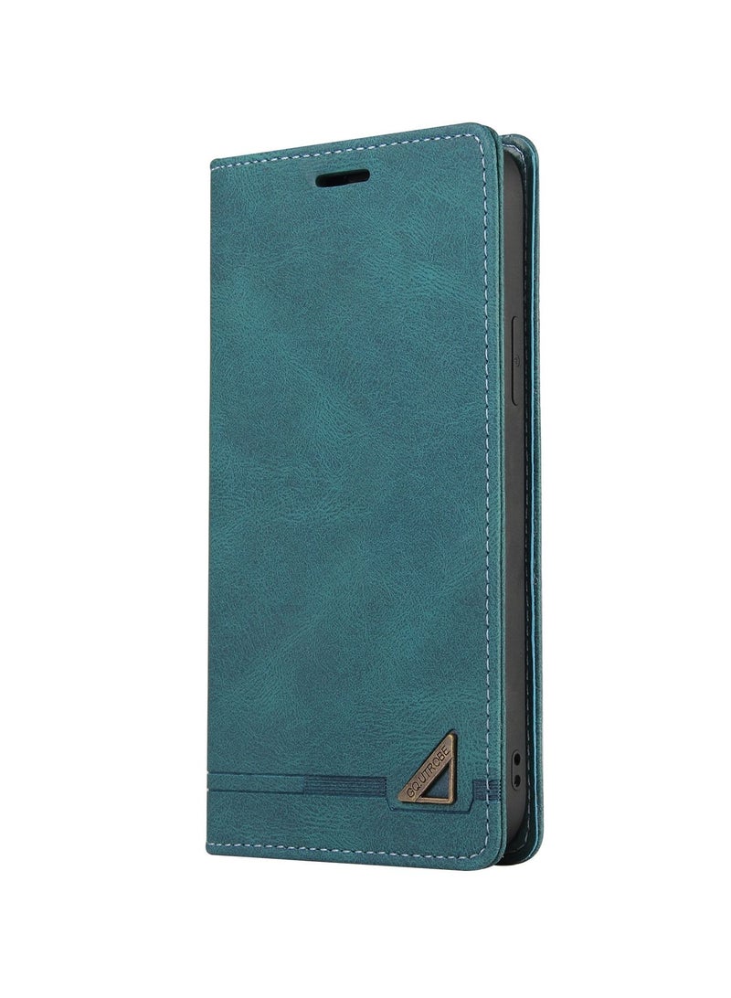 Suteni Magnetic Flip Cover Card Slots Leather Phone Case for Samsung - Image 1