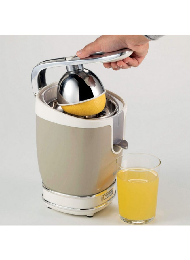 Ariete 85W Vintage Design Electric Citrus Juicer Beige and Silver 29 x 17.5 x 24.5 cm 00C041303ARAS 85 W 00C041303ARAS - Image 2