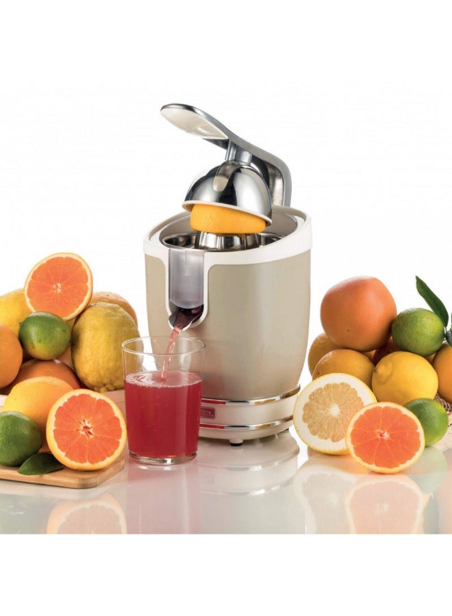 Ariete 85W Vintage Design Electric Citrus Juicer Beige and Silver 29 x 17.5 x 24.5 cm 00C041303ARAS 85 W 00C041303ARAS - Image 5