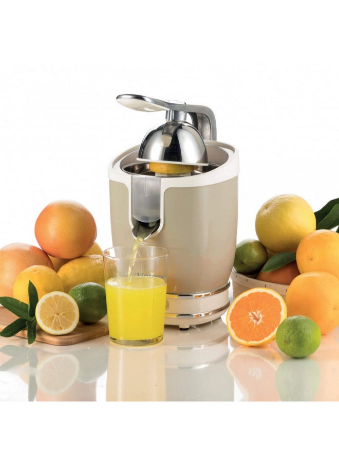 Ariete 85W Vintage Design Electric Citrus Juicer Beige and Silver 29 x 17.5 x 24.5 cm 00C041303ARAS 85 W 00C041303ARAS - Image 4