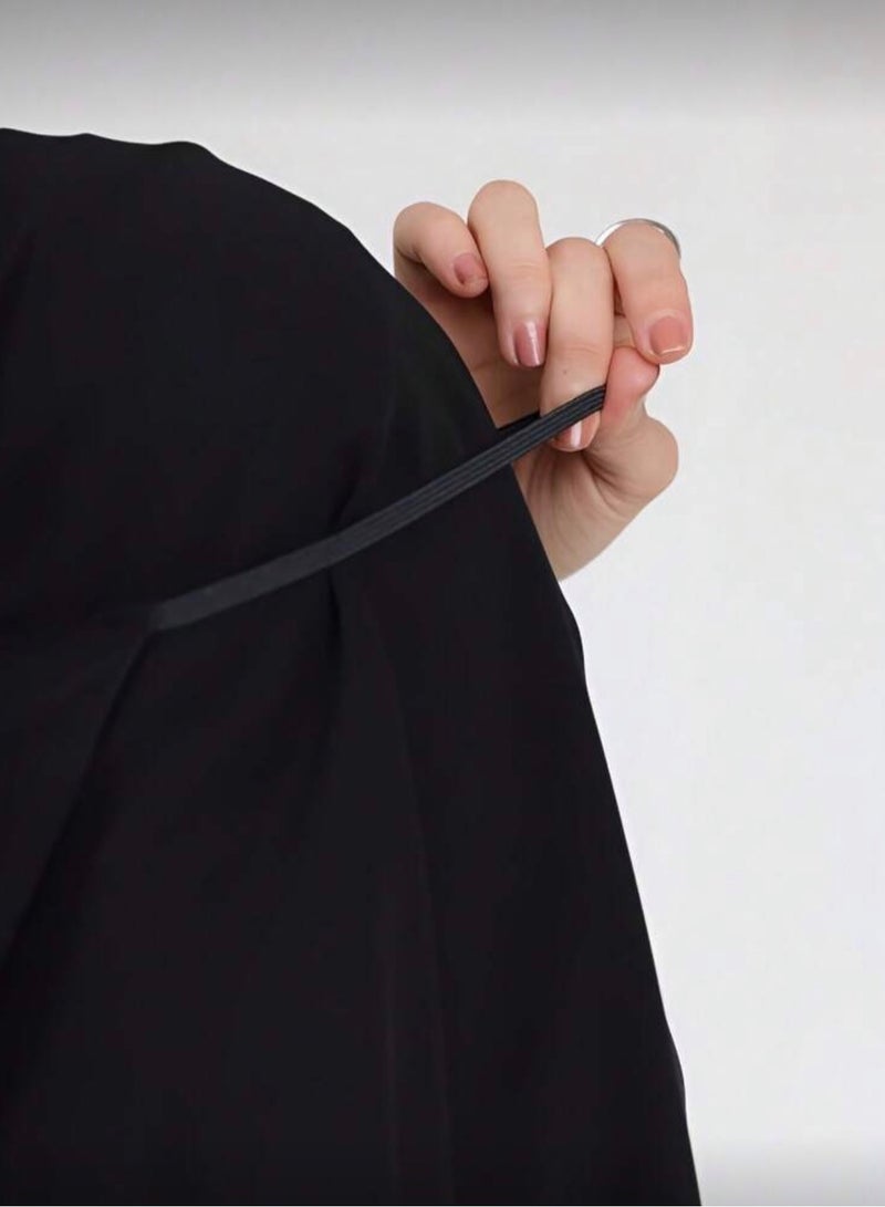بهنس لثام ( قصير ) بمطاط رأس نقاب كويتي لثام للوجه لثام أنف وفم لثام نسائي لثامة نقاب مع لثام نقاب بلثام قناع نسائي قناع أنف وفم غطاء وجه مطاطي لثمة مريح لثام يومي لثام خفيف لثام عملي نقاب بمطاط لثام فري سايز لثام للسفر لثام للصلاة لثام صيف - Image 5