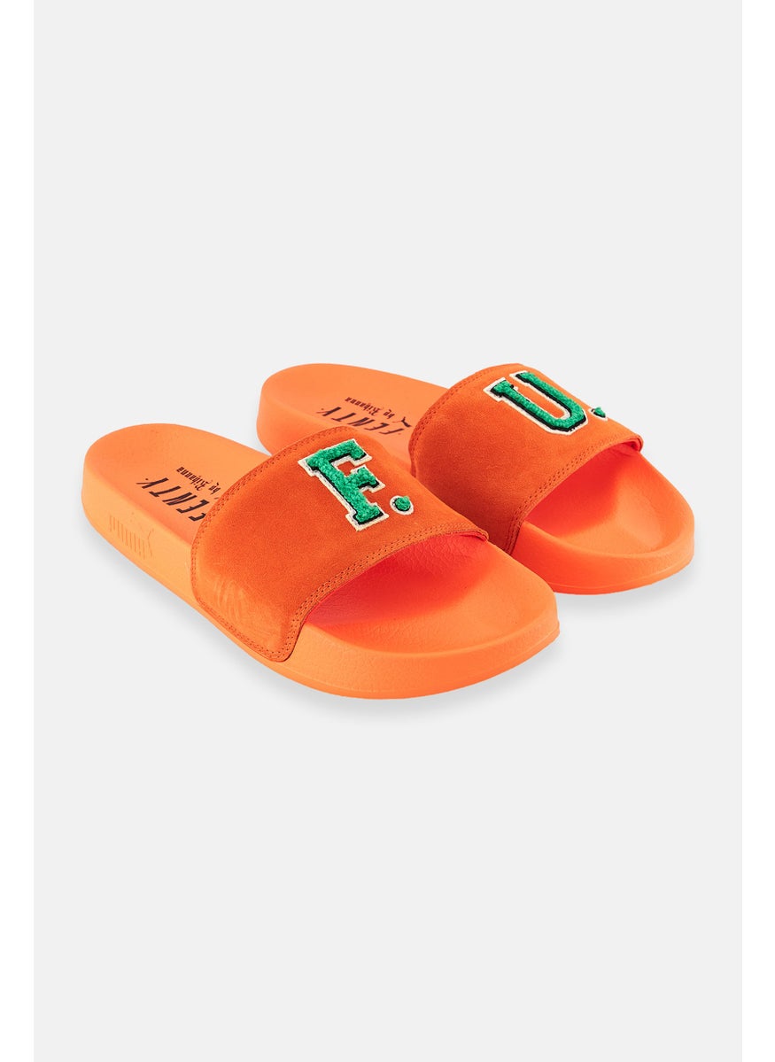 PUMA - Kids Boy X Fenty Leadcat Fenty Slides, Scarlet Ibis - Image 1