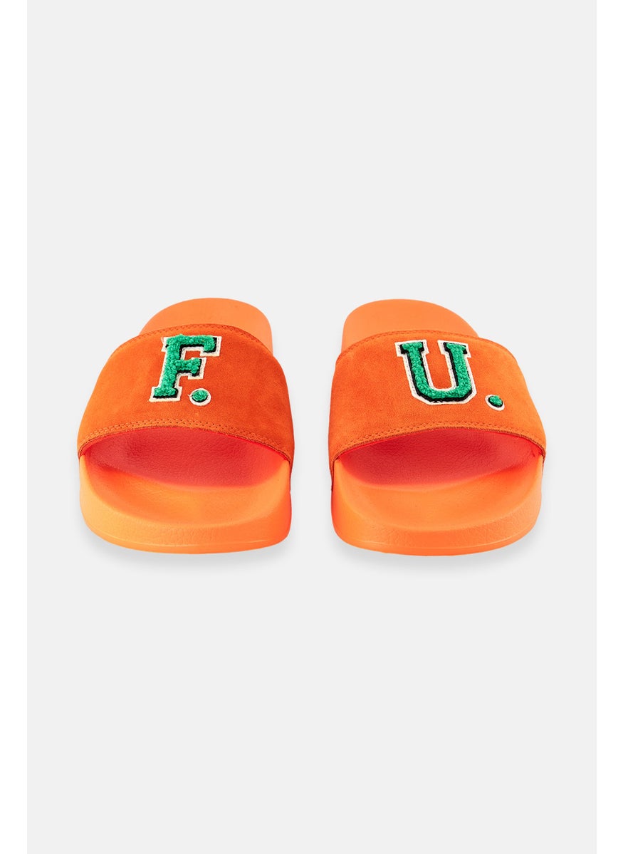 PUMA - Kids Boy X Fenty Leadcat Fenty Slides, Scarlet Ibis - Image 1