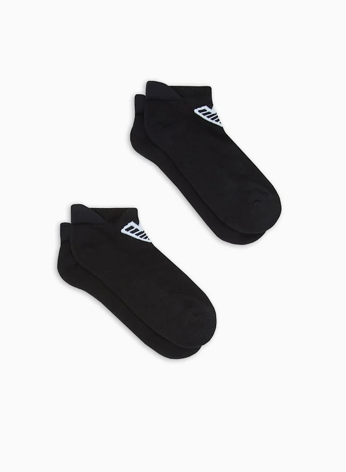EMPORIO ARMANI Two-pack of Basic terry ankle socks with flap