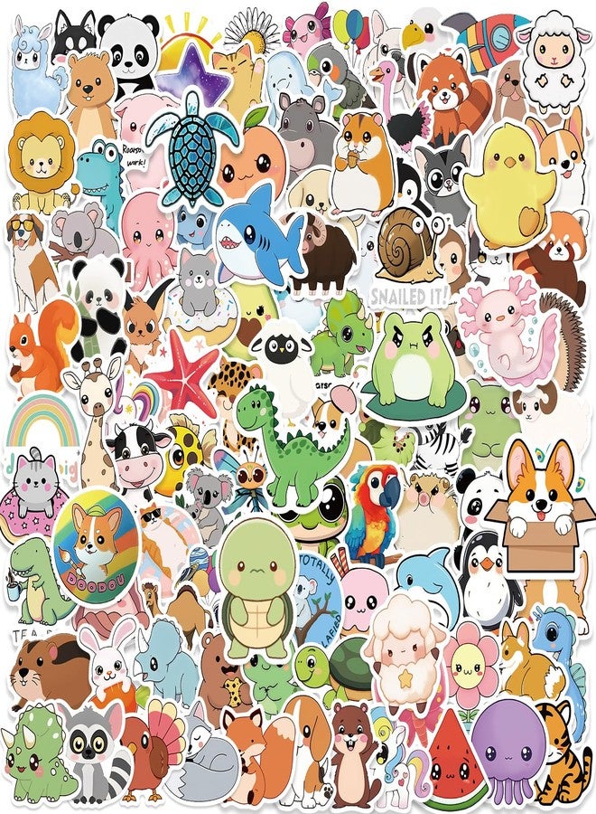 MKZ 112 PCS Animal Stickers Cute Aesthetic Decals for Girls Journaling Scrapbooking Sticker Pack for Adult - Image 1