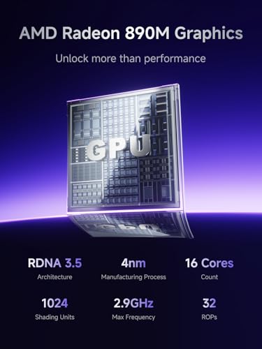 MINISFORUM N5 Pro AI NAS with AMD Ryzen AI 9 HX Pro 370, 2x SODIMM DDR5-5600MHz Slot(ECC Support), 128GB SSD, 1xHDMI+2xUSB4 Outputs, 5x HDD Slot, M.2 2230/2280/22110/U.2 slots, 5GbE+10GbE Lan Port NAS - Image 3