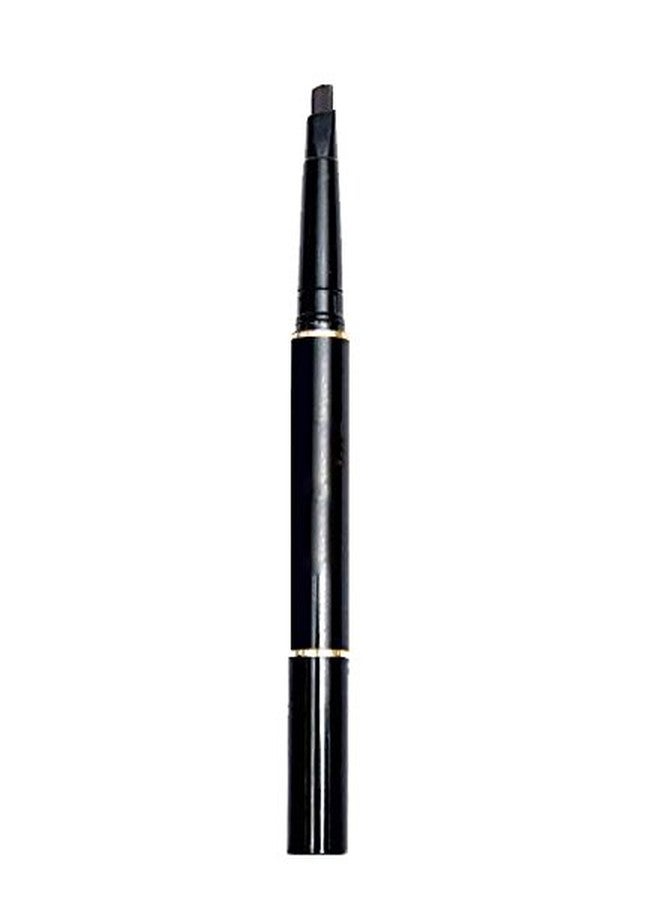 Futaba Waterproof Auto Eyebrow Pencil With Brush - Dark Brown - Image 4