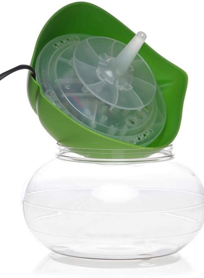Leaf Shaped Electrical Water Air Refresher Green/Clear  - Image 2