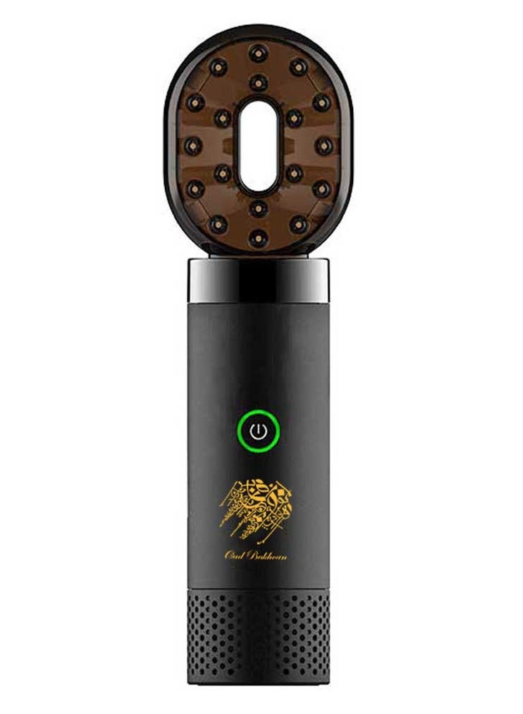 عود بخوان مشط بخور كهربائي جديد قابل لإعادة الشحن USB مبخرة فاخرة  - Image 2