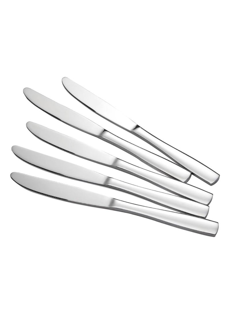 Stainless Steel Dinner Knife Set 12 Pieces - Image 1