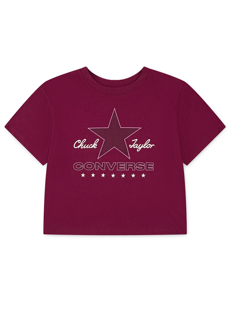 CONVERSE Youth Chuck Taylor Star Boxy T-Shirt