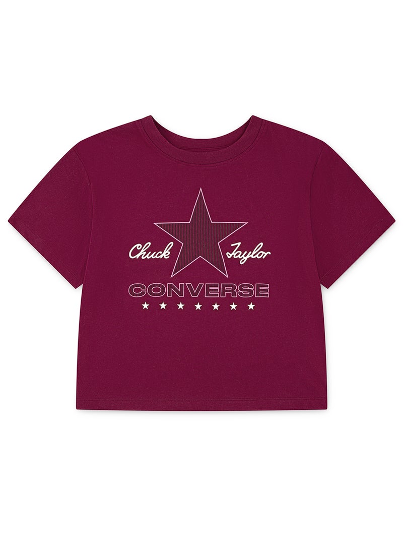 CONVERSE Youth Chuck Taylor Star Boxy T-Shirt  - Image 1