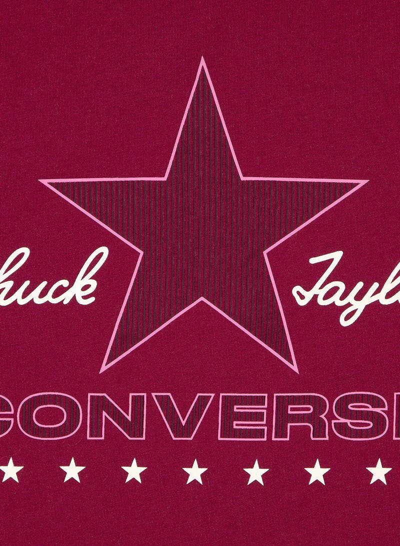 CONVERSE Youth Chuck Taylor Star Boxy T-Shirt  - Image 3