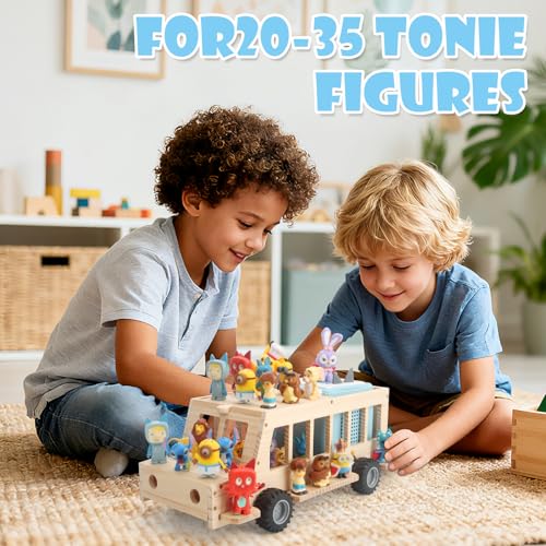 Taladad Shelf for Tonie Figures Characters Storage with 35Pcs Adhesive Metal Plate for Toniebox 2 and Tonie Box 1 - Image 4
