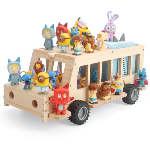 Taladad Shelf for Tonie Figures Characters Storage with 35Pcs Adhesive Metal Plate for Toniebox 2 and Tonie Box 1 - Image 1