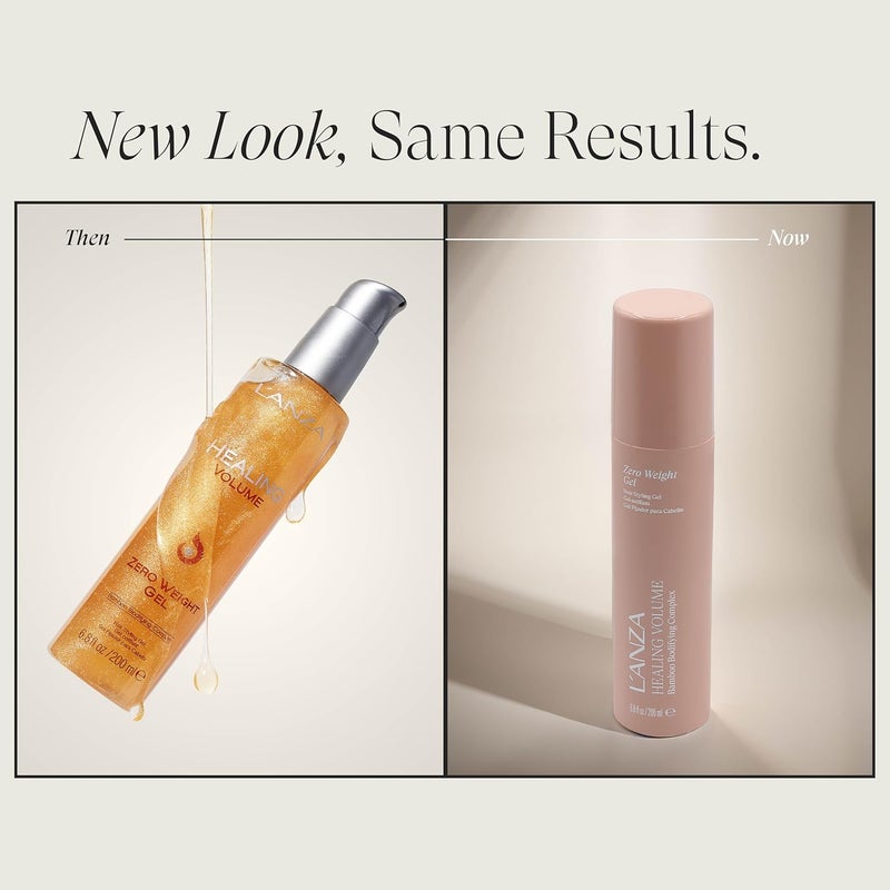 L'ANZA Zero Weight Hair Styling Gel with Bamboo Bodifying Complex - 200ml - Image 2