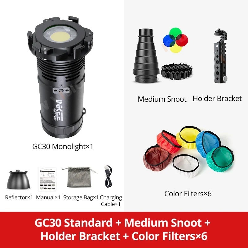 أمبيتيفول إضاءة استوديو تصوير Ambitful, GC30 Kit 4 - Image 1