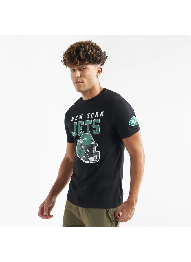 FAV New York Jets Print NFL League T-shirt