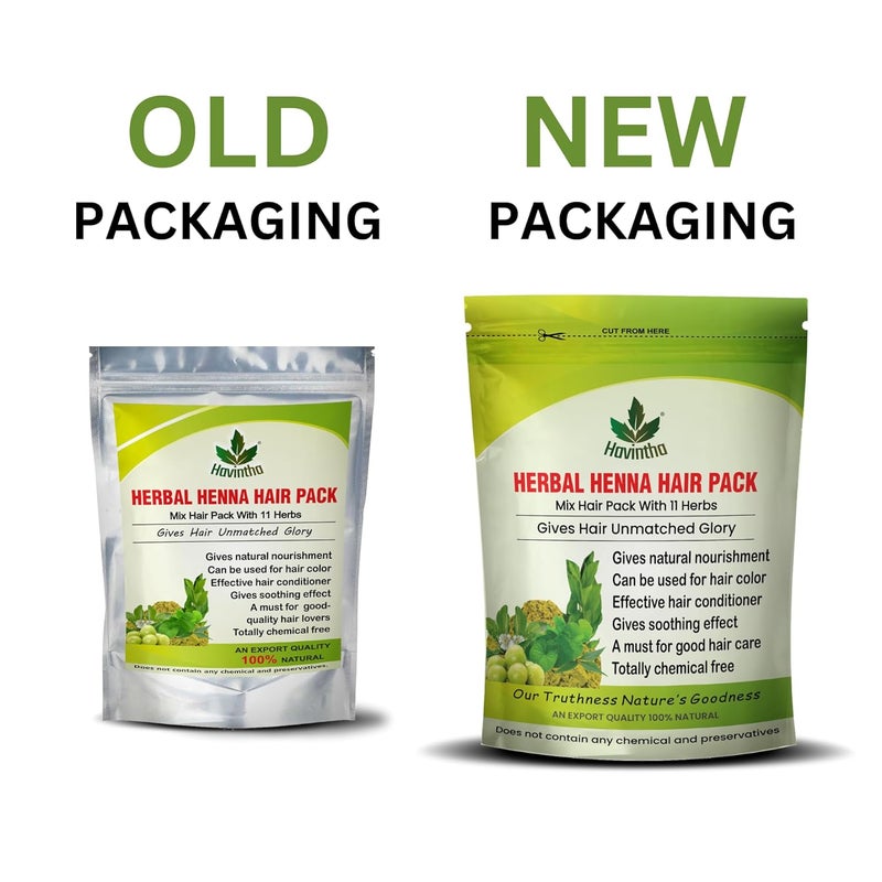 Havintha Amla Reetha Shikakai Methidana Powder Shampoo And Herbal Henna Powder 227g227g - Image 5
