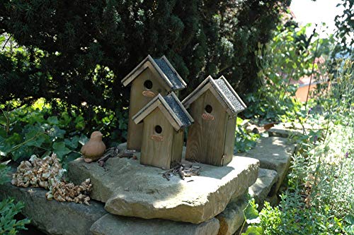 Esschert Design Wren Bird House - Antique Wash - Image 3