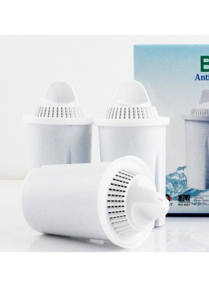 Biocera - Biocera Alkaline Water Filter Jug Replacement Cartridges, Produce Alkaline, Antioxidant, Hydrogen Rich Water, Nsf Certified , Pack Of 3 -6 Months Supply - Image 1