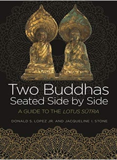 Two Buddhas Seated Side by Side 