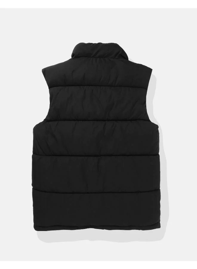 American Eagle Zip Through Puffer Jacket
