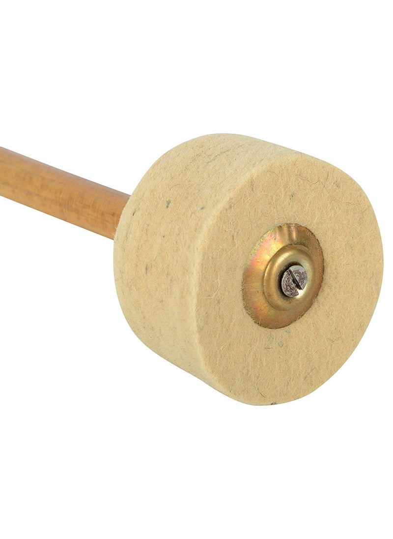SM'SAI MUSICALS SAI Musical Drum Beater Beige Pack of 2  - Image 5