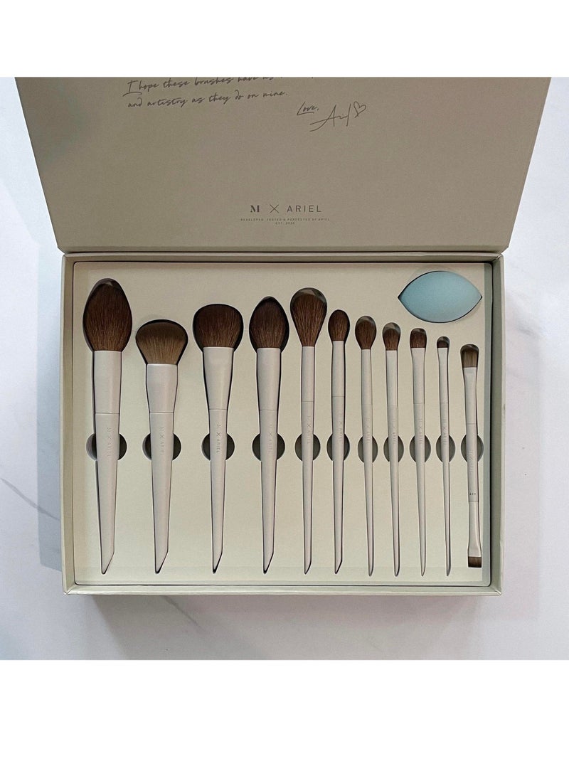 Morphe Morphe X Ariel Signature Look Face & Eye Brush Set  - Image 2