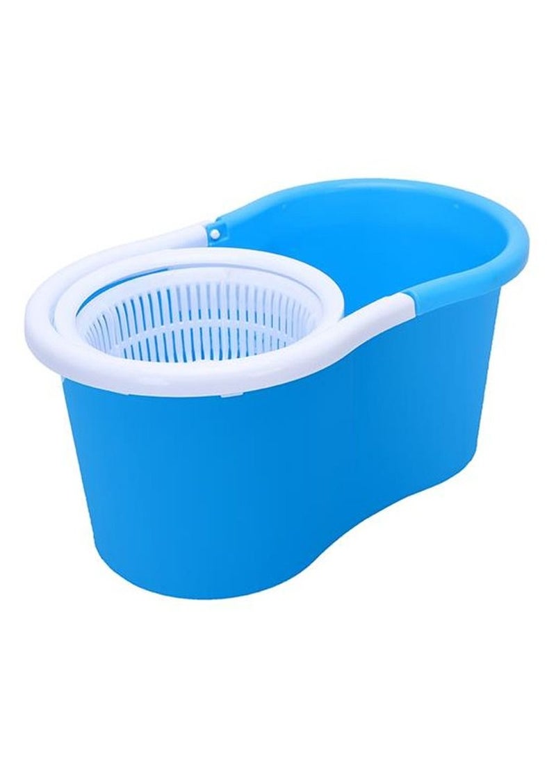 DubaiGallery - Spin Cleaning Mop Parts Mop Bucket with Wringer Spin Floor Mop Wiper Plastic Mop Blue - Image 1
