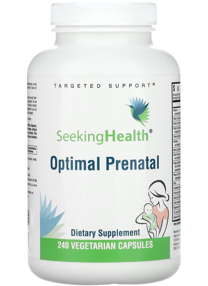 Seeking Health Optimal Prenatal, 240 Vegetarian Capsules 