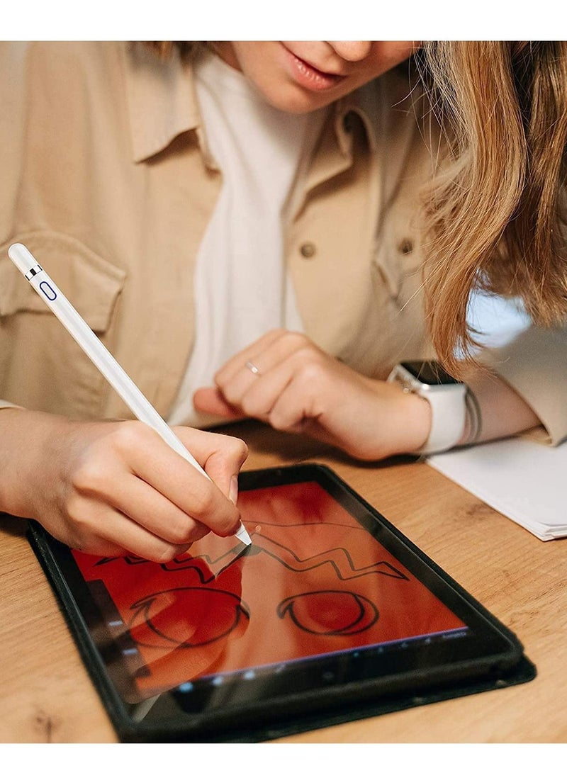 Stylus Pen For iPad With Palm Rejection White - Image 2