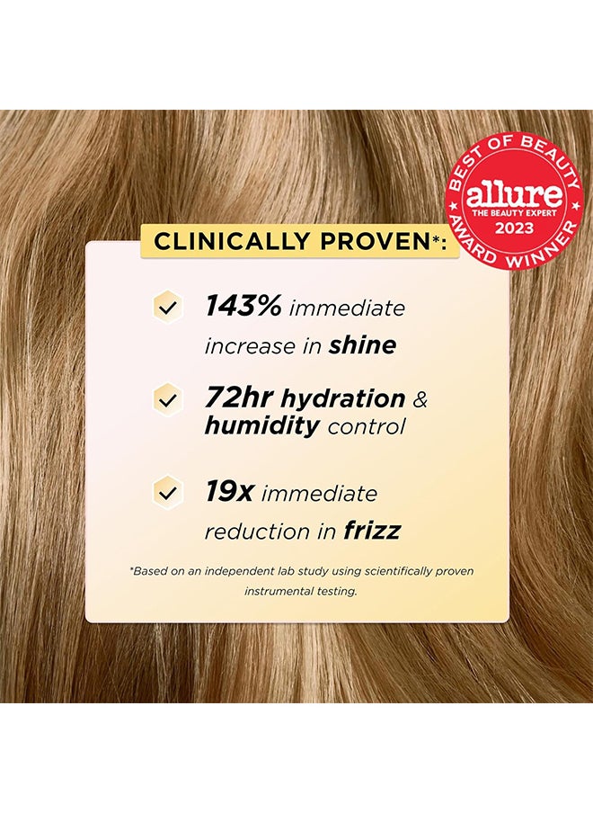 Gisou Gisou Honey Infused Hair Oil - Enriched With Mirsalehi Honey For Deep Nourishment, Hydration, Frizz Control, Heat Protection And Shine - For Damaged And Dry Hair (1.7 fl oz)  - Image 4