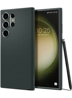 Spigen Liquid Air for Samsung Galaxy S23 ULTRA Case Cover (2023) - Abyss Green  - Image 1