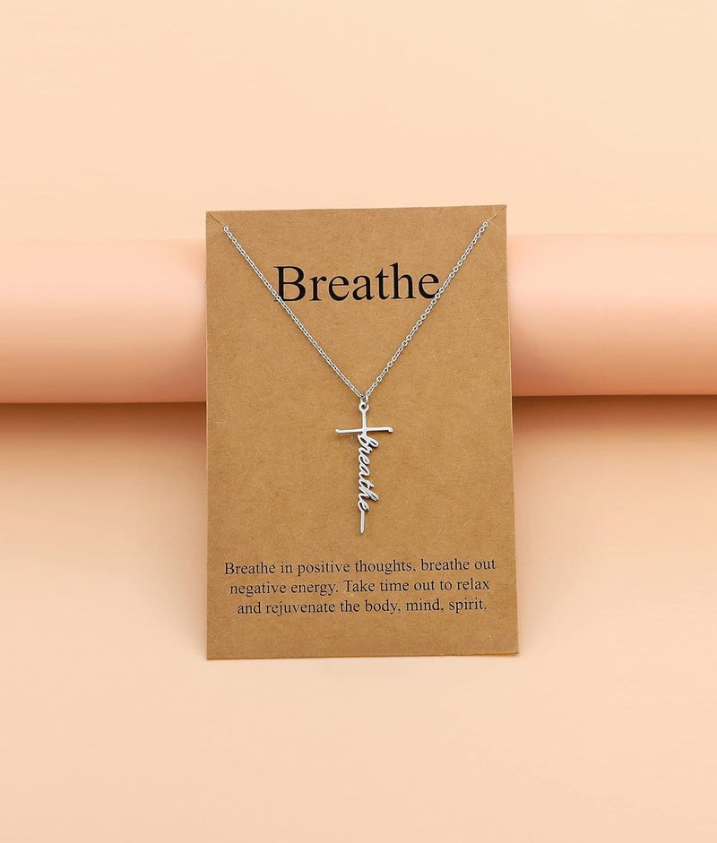 Lcherry Faith Cross Pendant Necklace for Women Religious Christian Jewelry Mother's Day Gifts for Women - Image 5