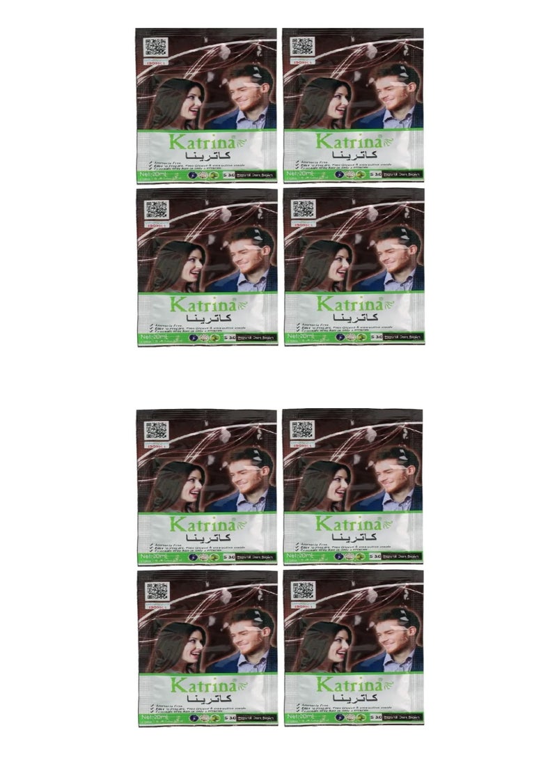 Katrina Natural Dark Brown 8x20 ml (pack of 8)
