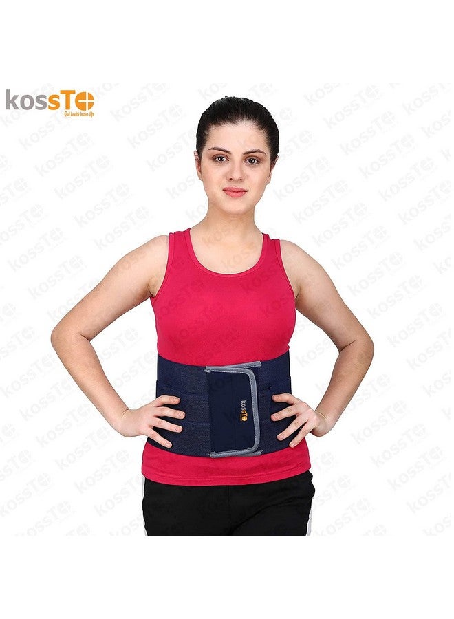 kossto Rubber abdominal belt after delivery for tummy reduction| Lumbo Sacral| Lower Back Pain Relief| Breathable Belt for Men and Women Universal (Waist-Small,Medium,Large,XL - Image 3